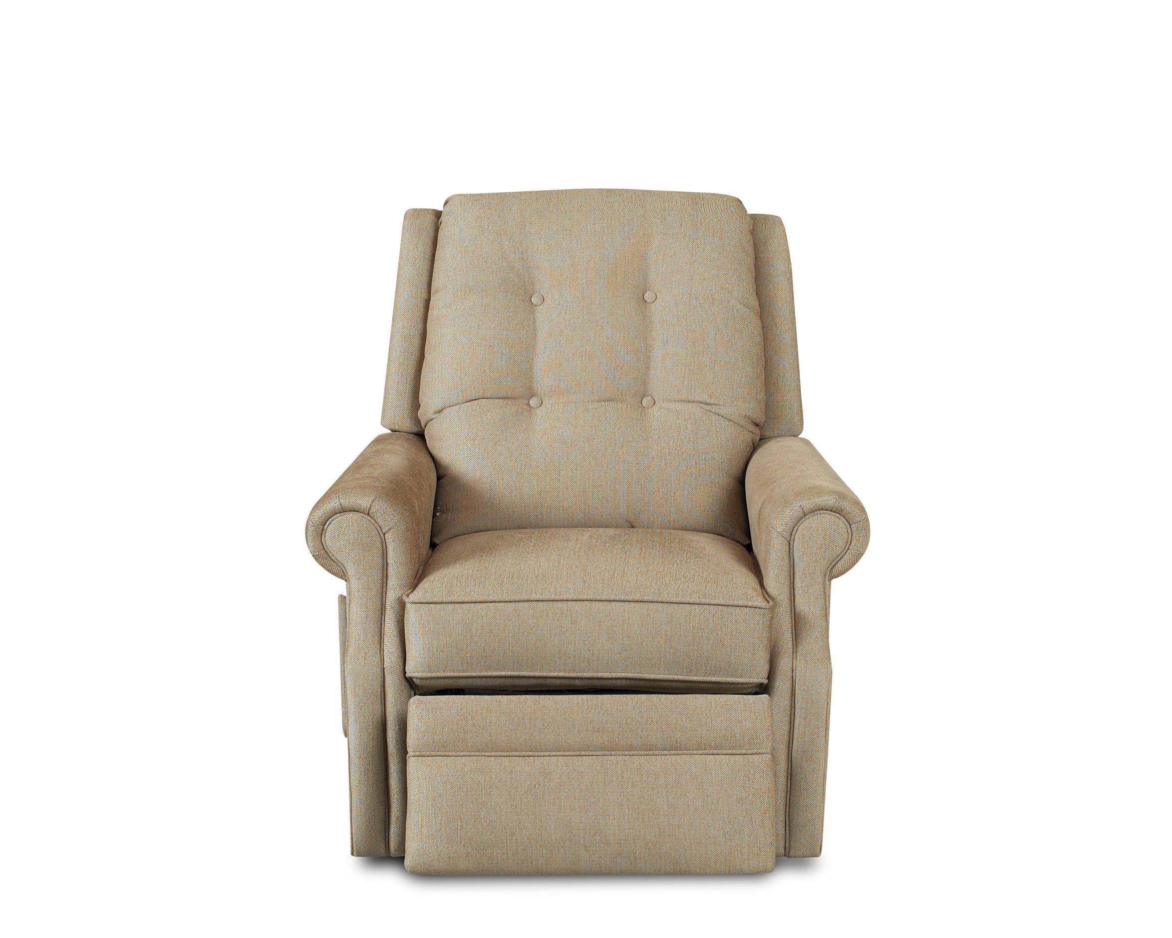 Klaussner Sand Key Transitional Manual Swivel Rocking Reclining Chair